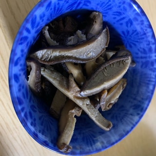 干し椎茸のぬか漬け